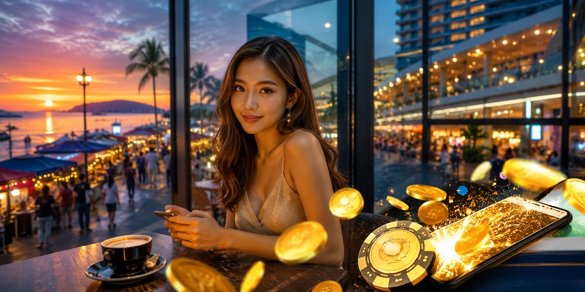 Pemain dari Kota Kinabalu menggunakan kasino mudah alih dengan permainan poker dan meja langsung