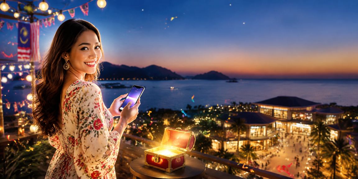 Proses deposit mudah alih dari Langkawi menggunakan telefon pintar